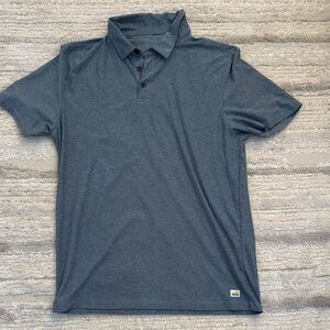 Men's Vuori Blue Polo Shirt